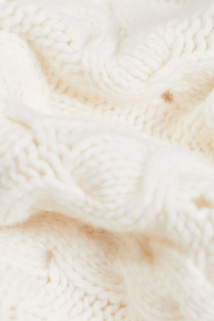 Cardigan in maglia intrecciata, misto lana e cashmere, ICE, detail image number 6