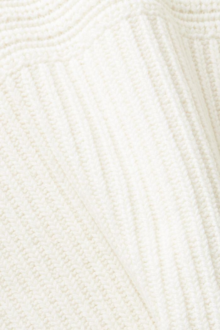 Pullover in maglia chunky, OFF WHITE, detail image number 5