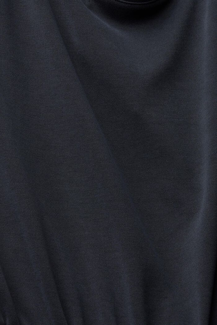 Con TENCEL™: abito con coulisse e cordoncino, BLACK, detail image number 1