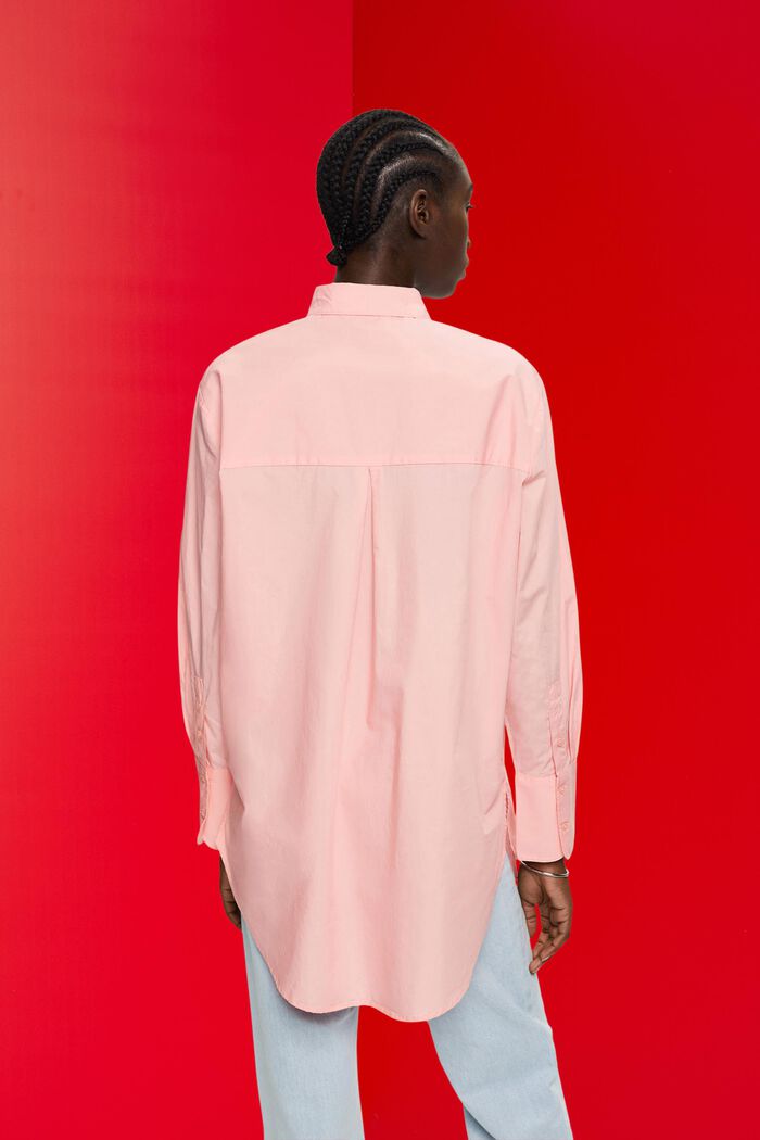 Camicia blusata oversize, PINK, detail image number 3