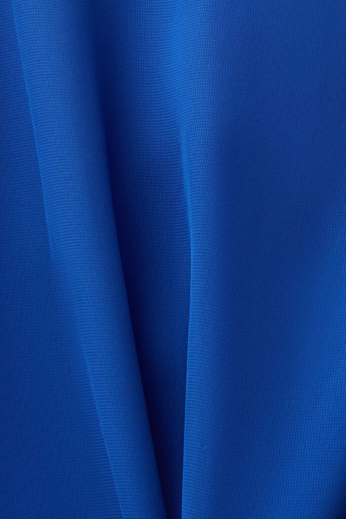 Gonna midi in chiffon, BRIGHT BLUE, detail image number 4