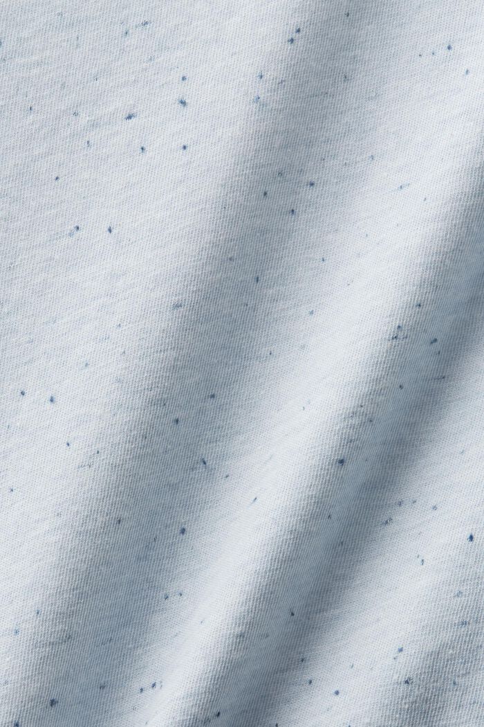 Maglia a manica lunga con scollo ampio, PASTEL BLUE, detail image number 5