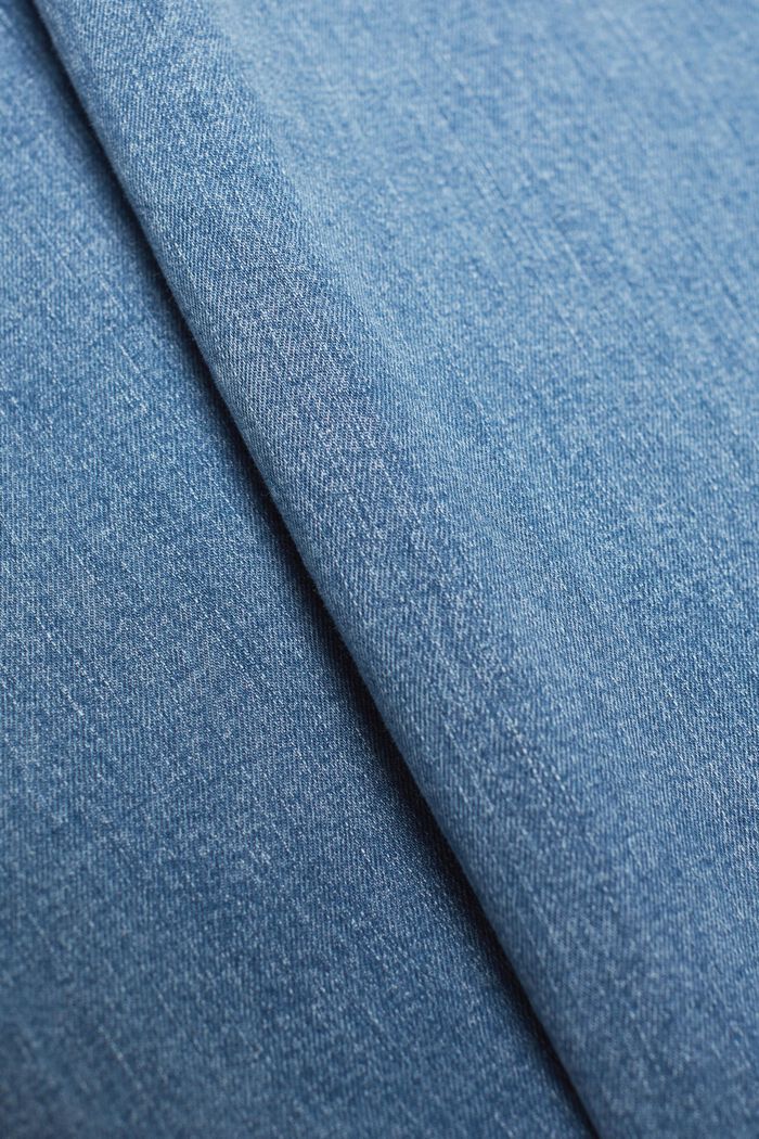 Jeans a gamba larga, BLUE MEDIUM WASHED, detail image number 7