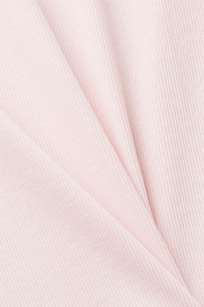 T-shirt in jersey a coste, PASTEL PINK, detail image number 5