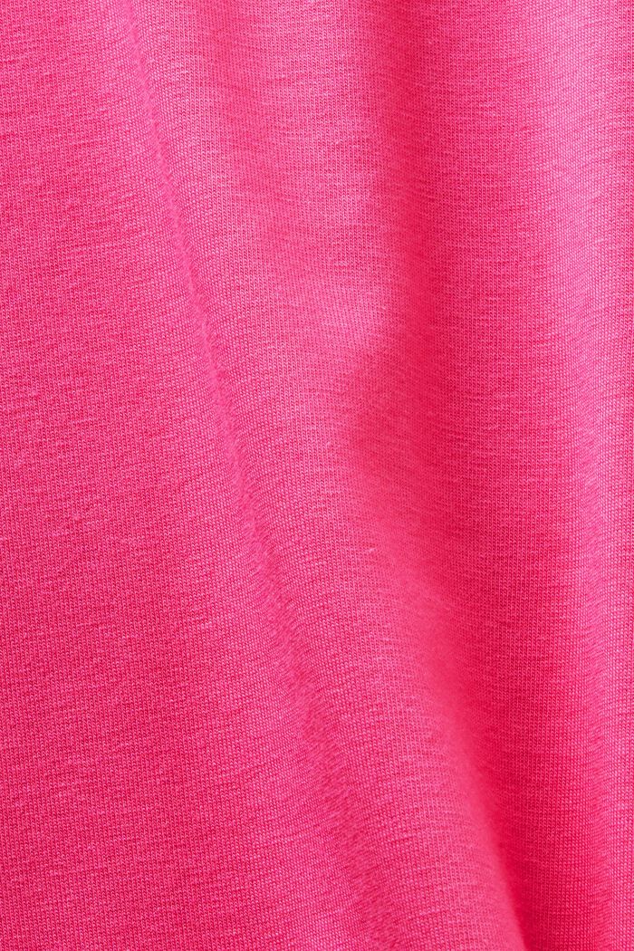 Top a maniche lunghe in jersey, PINK FUCHSIA, detail image number 5