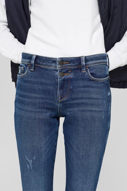 Jeans elasticizzati effetto usato