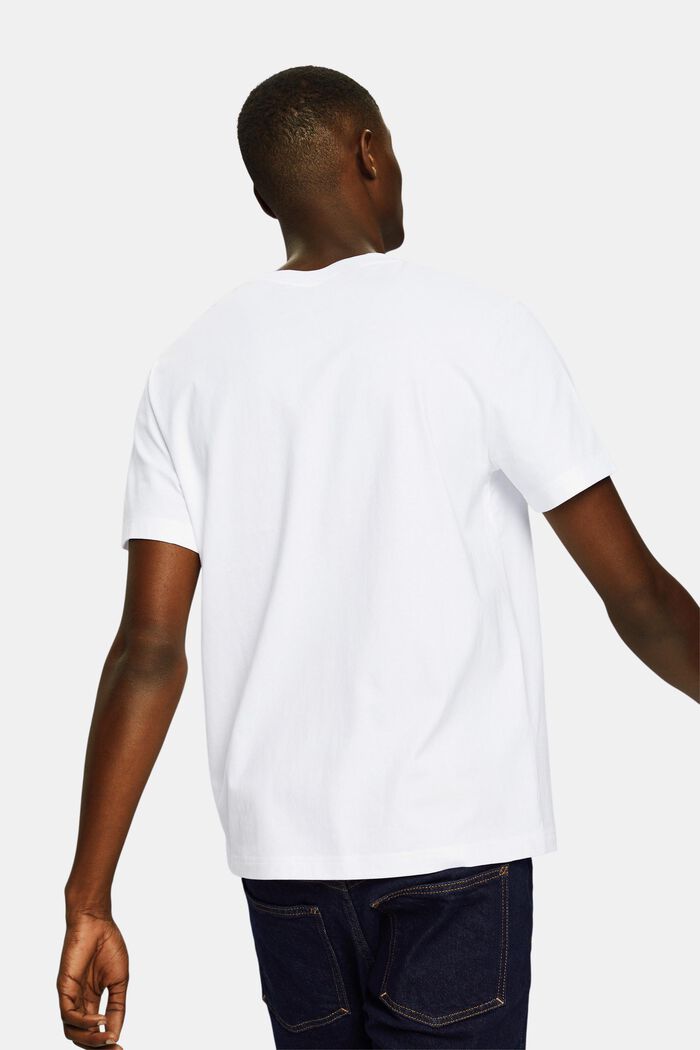 T-shirt unisex con logo, WHITE, detail image number 2