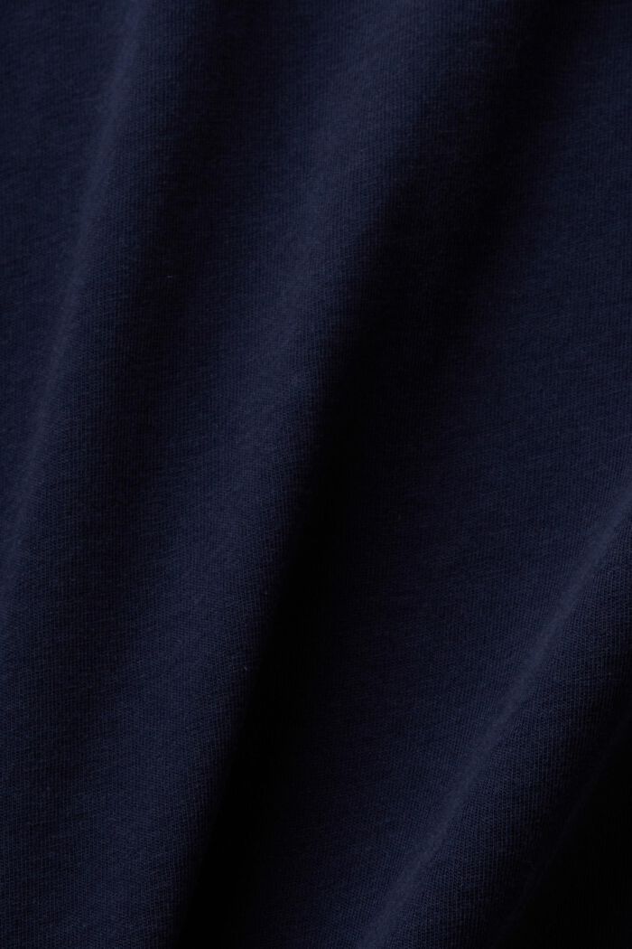 T-shirt henley, 100% cotone, NAVY, detail image number 4