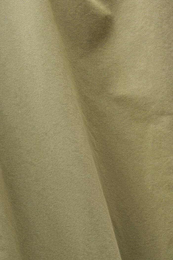 Pantaloni capri di cotone Pima, LIGHT KHAKI, detail image number 5