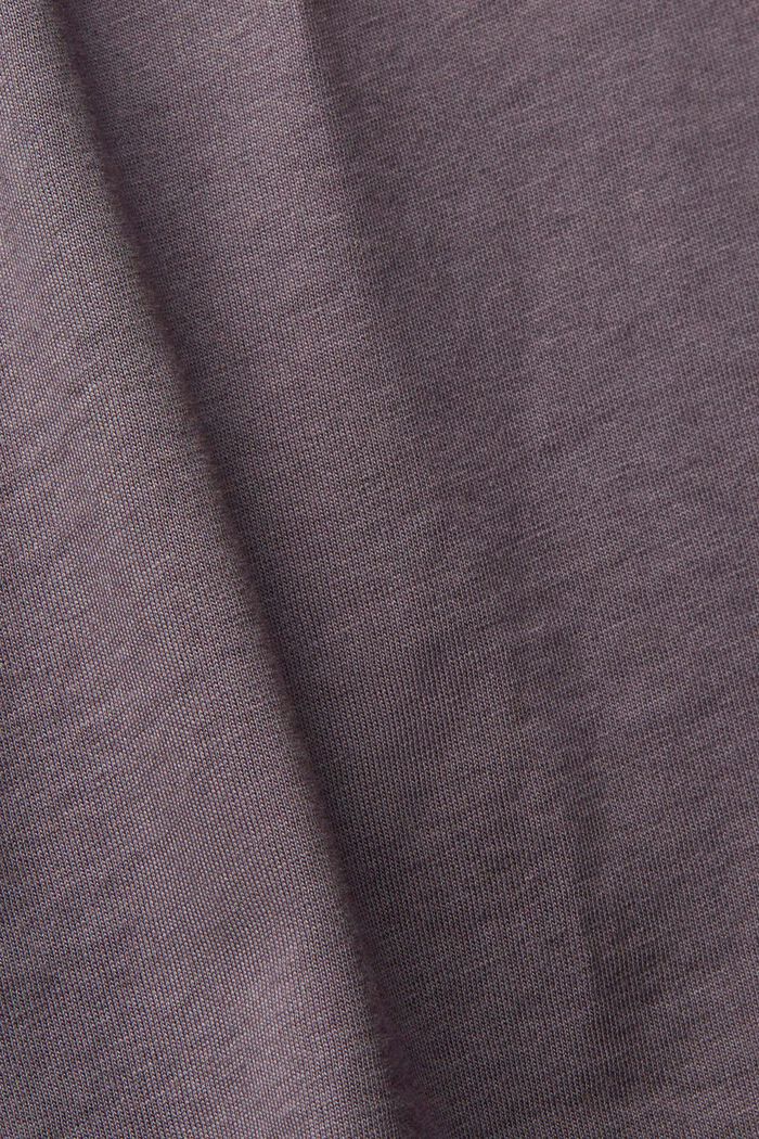 Maglia a maniche lunghe con stampa, ANTHRACITE, detail image number 1
