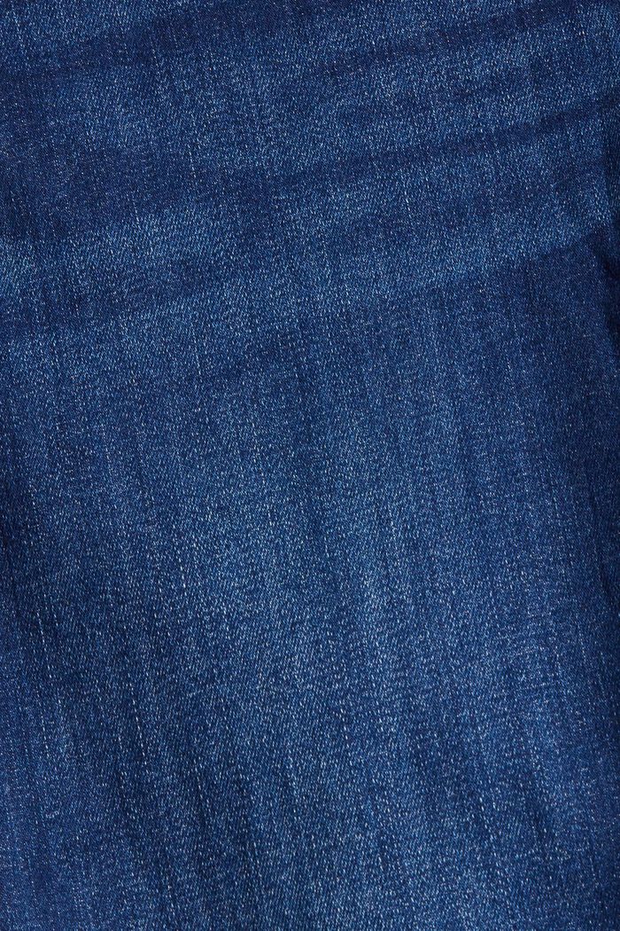 Jeans in cotone elasticizzato, BLUE DARK WASHED, detail image number 1