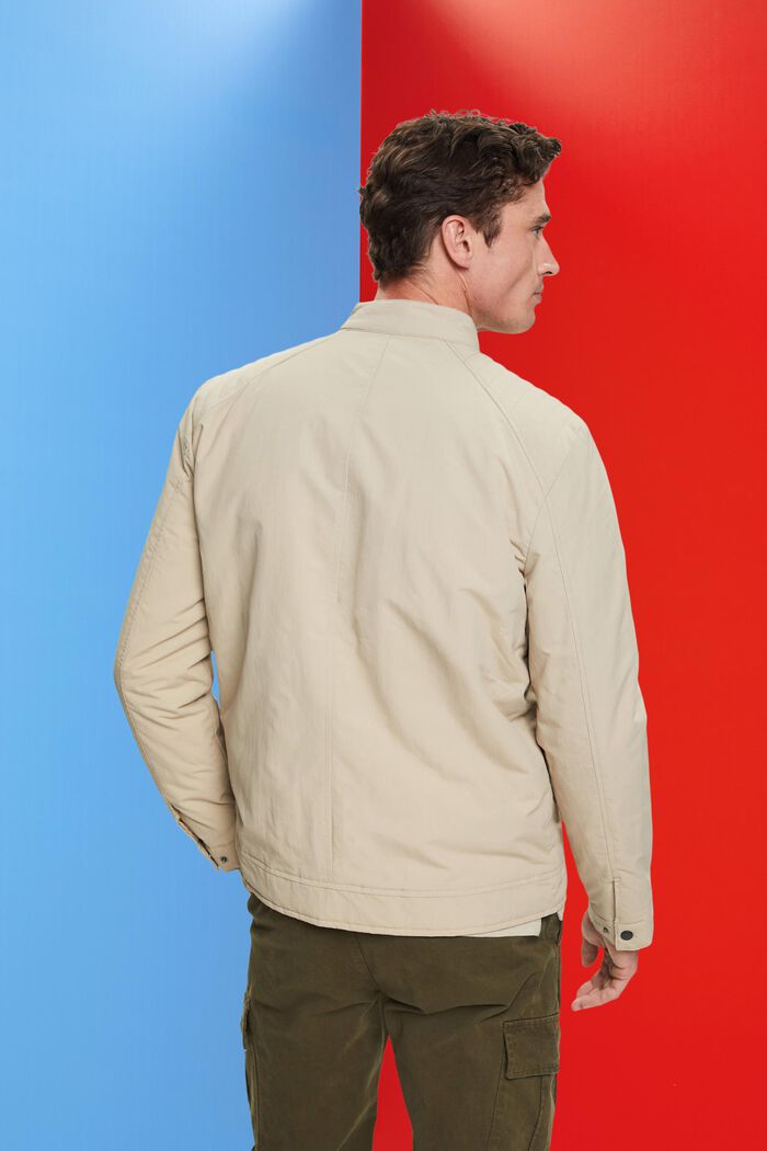 Giacca ripstop idrorepellente, LIGHT BEIGE, detail image number 3