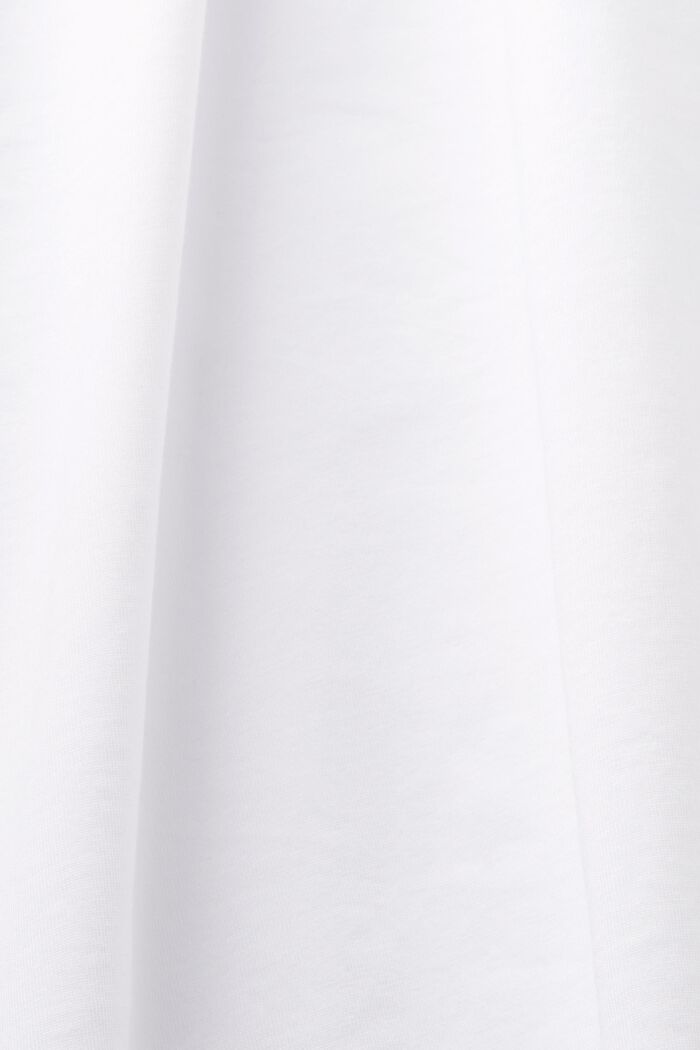 T-shirt in jersey di cotone biologico, WHITE, detail image number 4