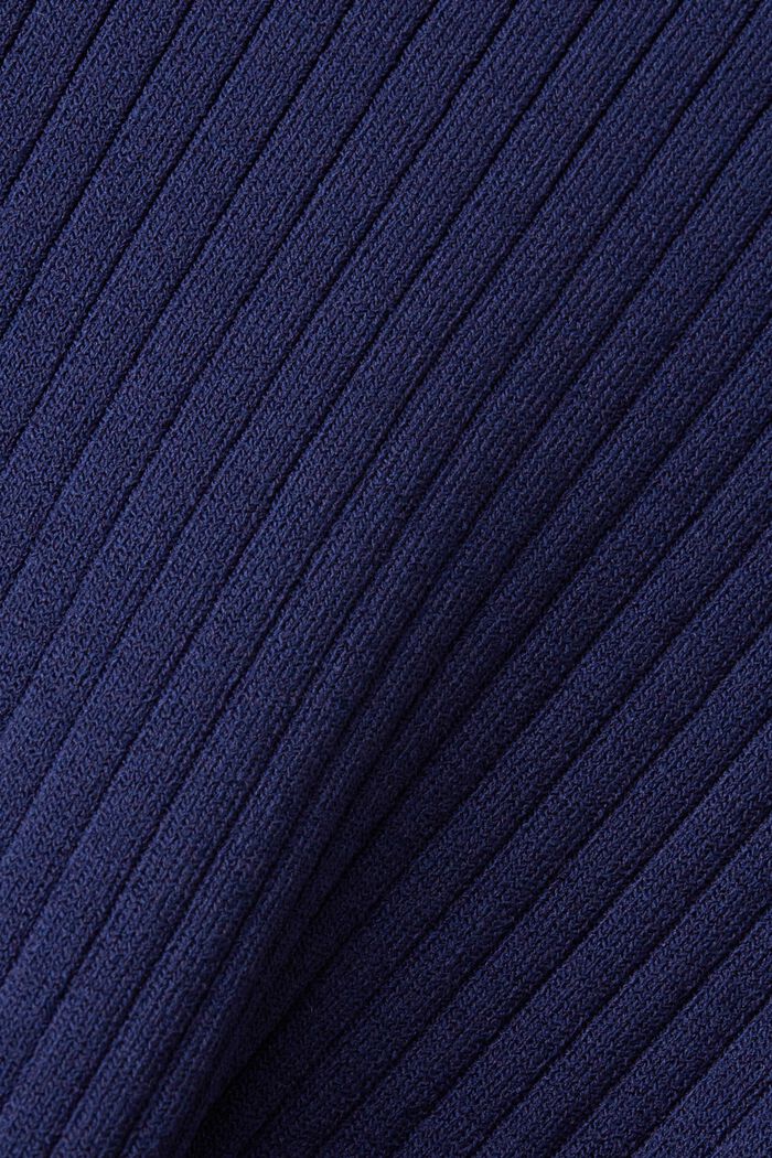 Pullover a girocollo con blocchi di colore, DARK BLUE, detail image number 5