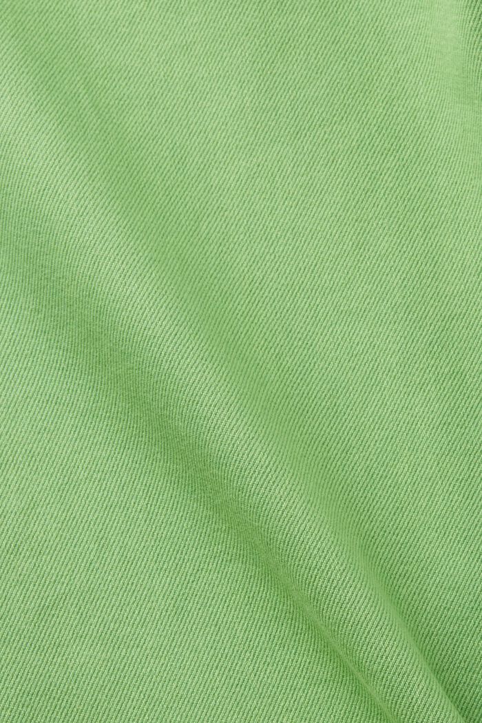 Pantaloni in twill dal taglio Mom Fit, GREEN, detail image number 6