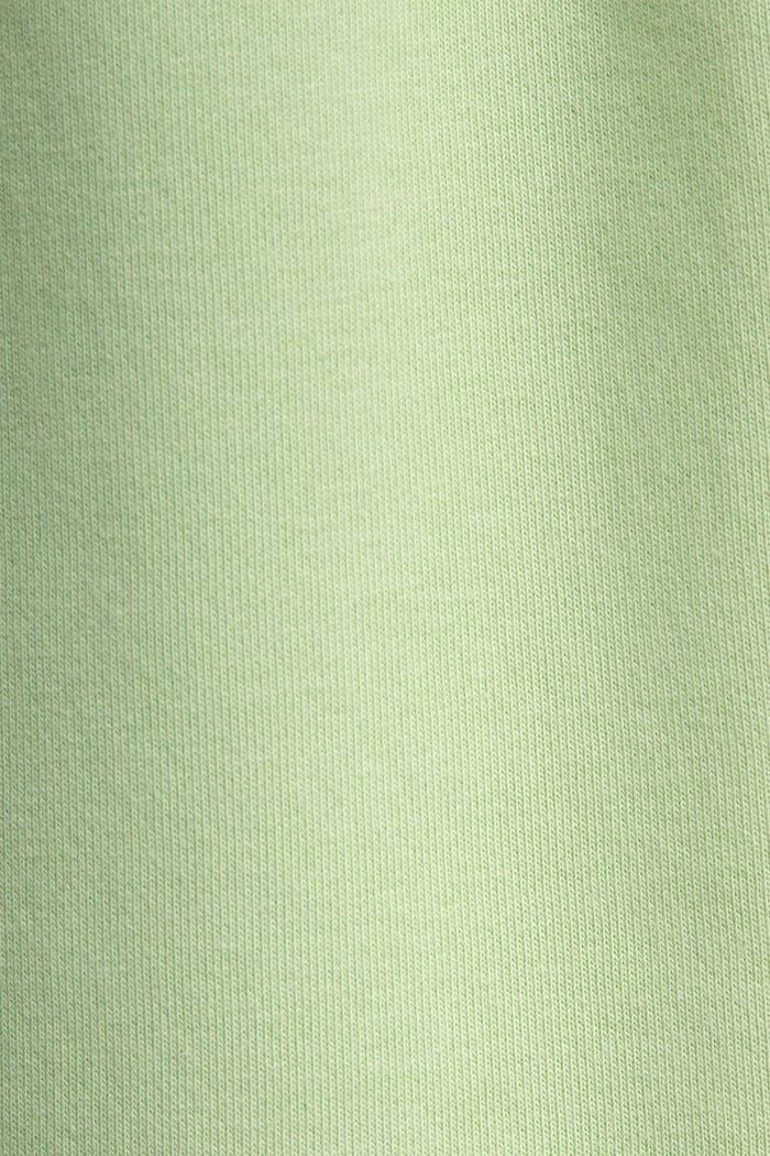 Pantaloni della tuta con logo in pile, LIGHT GREEN, detail image number 4