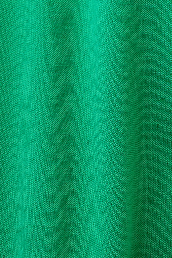Polo in piqué, GREEN, detail image number 5