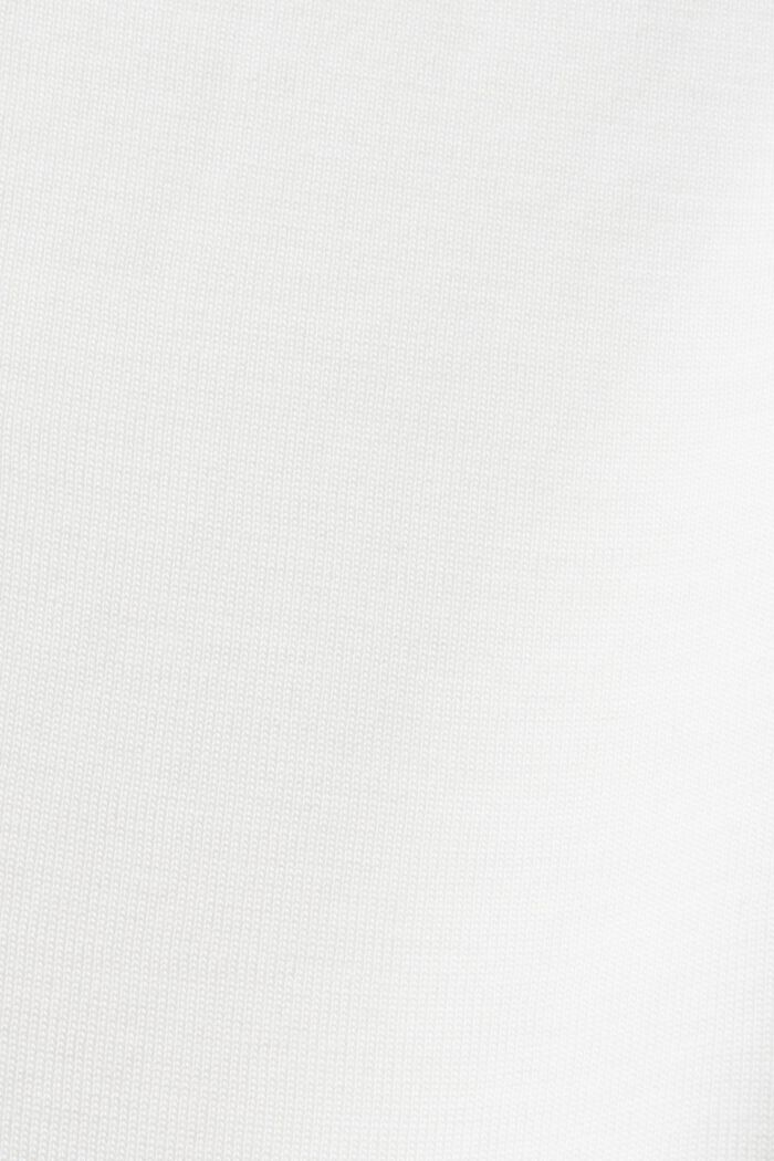 Top in jersey, lyocell TENCEL™, WHITE, detail image number 6