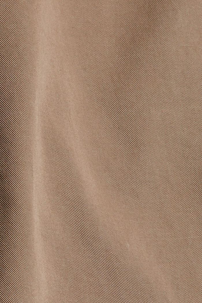 Pantaloni capri di cotone Pima, TAUPE, detail image number 1
