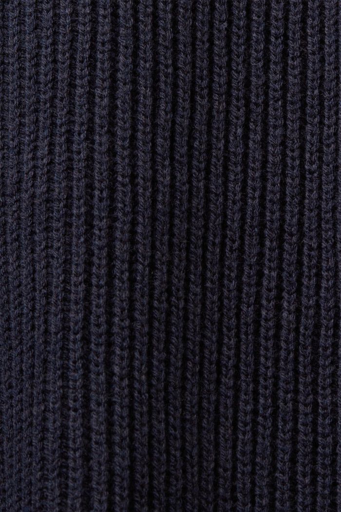 In materiale riciclato: cardigan lungo senza maniche, NAVY, detail image number 3