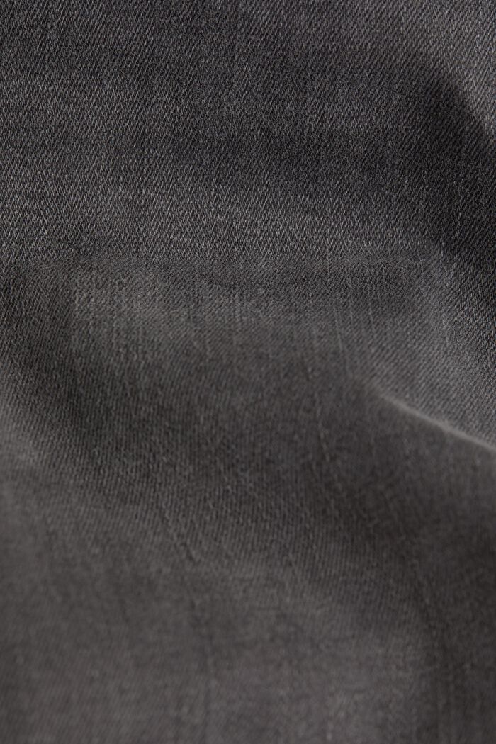 Jeans super stretch, riciclati, GREY MEDIUM WASHED, detail image number 4