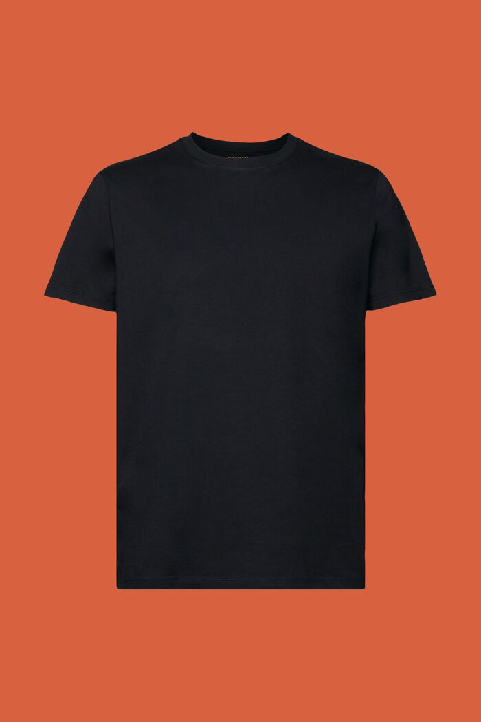 T-shirt in jersey, 100% cotone, BLACK, detail image number 6