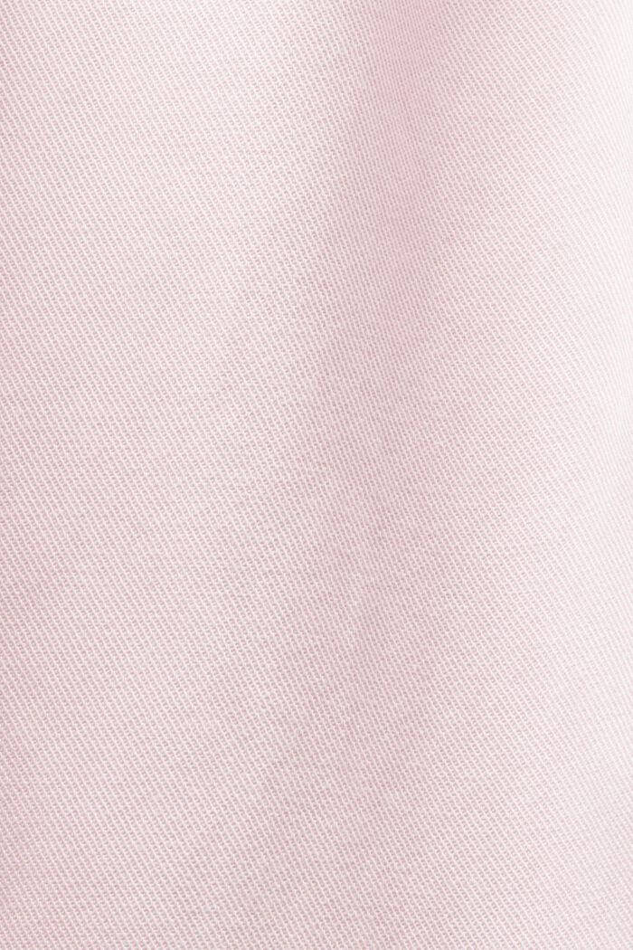 Chino a vita media in misto cotone, OLD PINK, detail image number 6