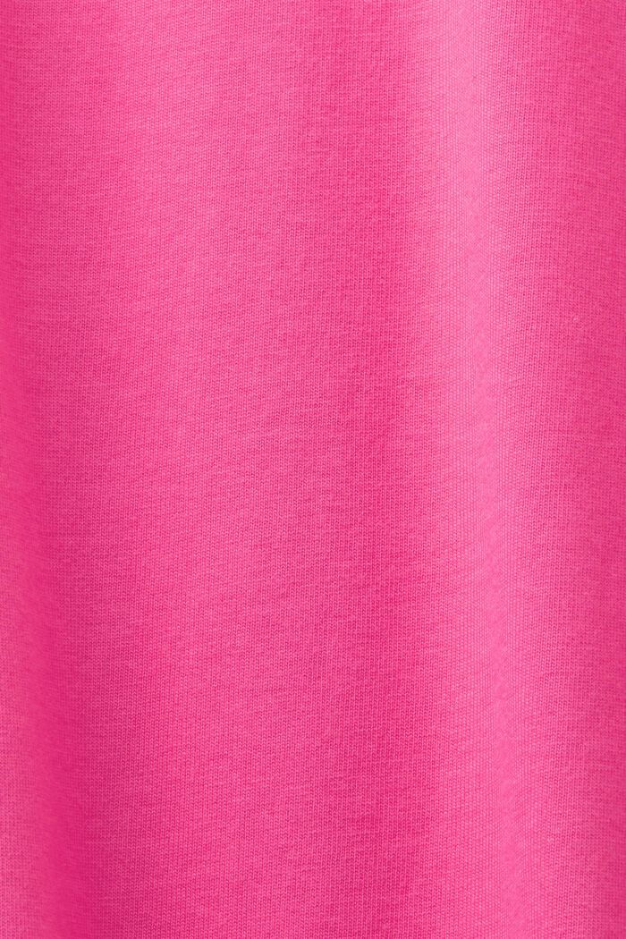 T-shirt unisex con logo, PINK FUCHSIA, detail image number 6