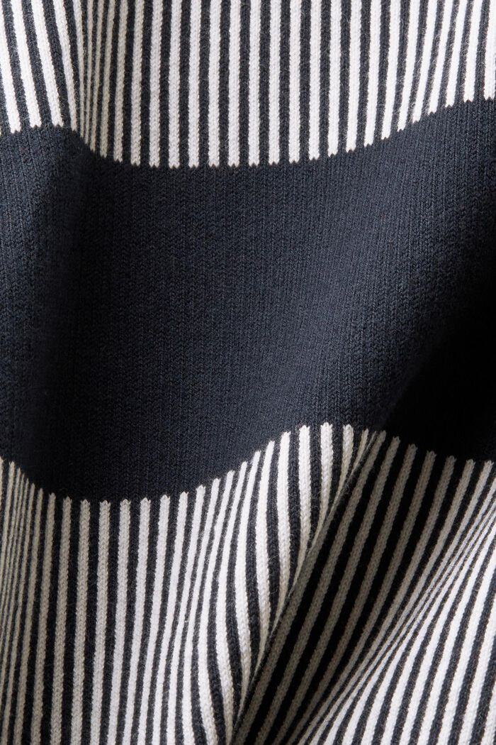 Pullover a righe in maglia a coste, NAVY, detail image number 5