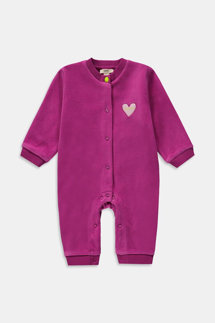 Overalls knitted, DARK PINK, overview