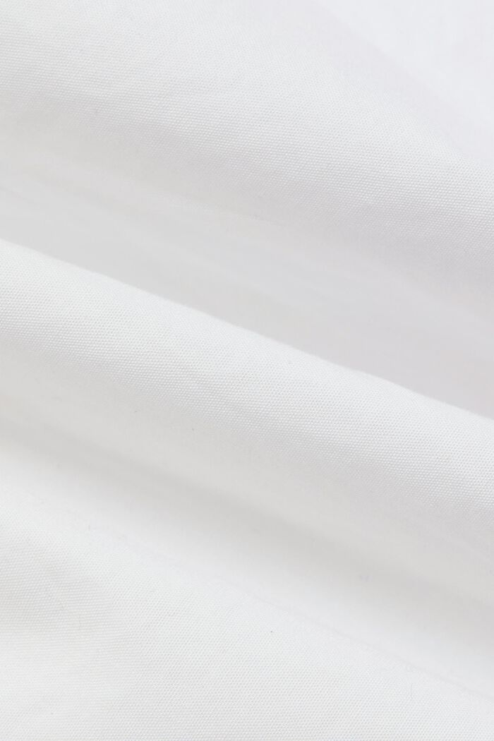Camicia in 100% cotone Pima biologico, WHITE, detail image number 4