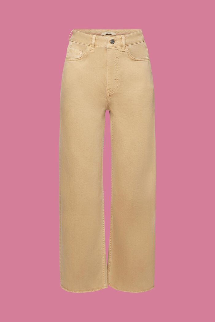 Pantaloni a vita alta e gamba dritta, SAND, detail image number 7