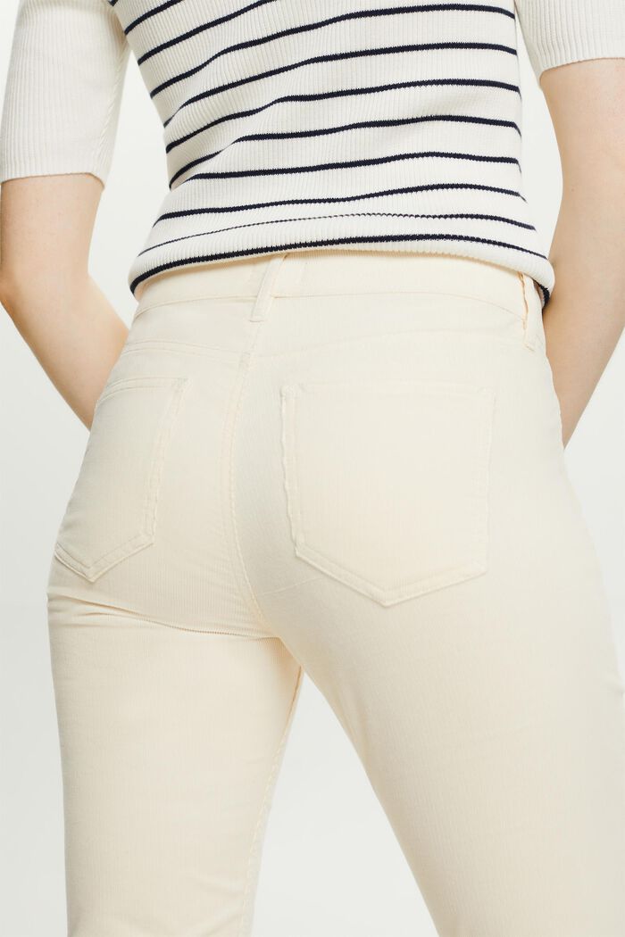 Pantaloni slim in velluto a vita media, ICE, detail image number 2