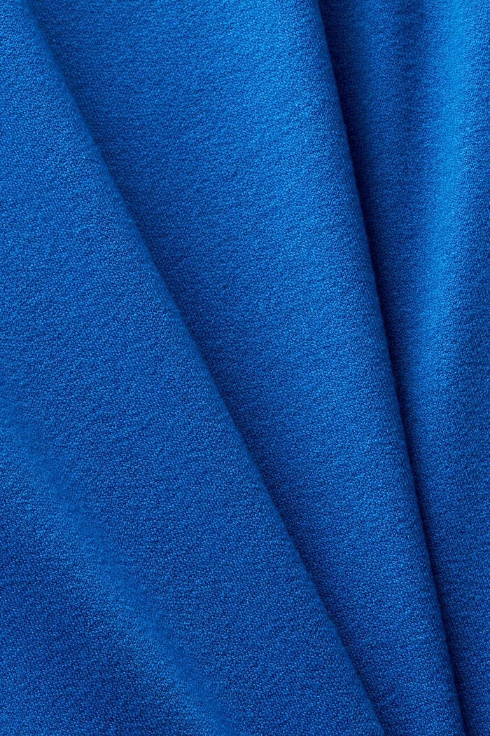 Top arricciato a maniche lunghe, LENZING™ ECOVERO™, BRIGHT BLUE, detail image number 5