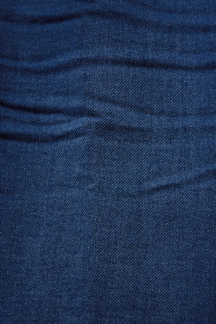 Minigonna in jeans stile jogger, BLUE DARK WASHED, detail image number 5