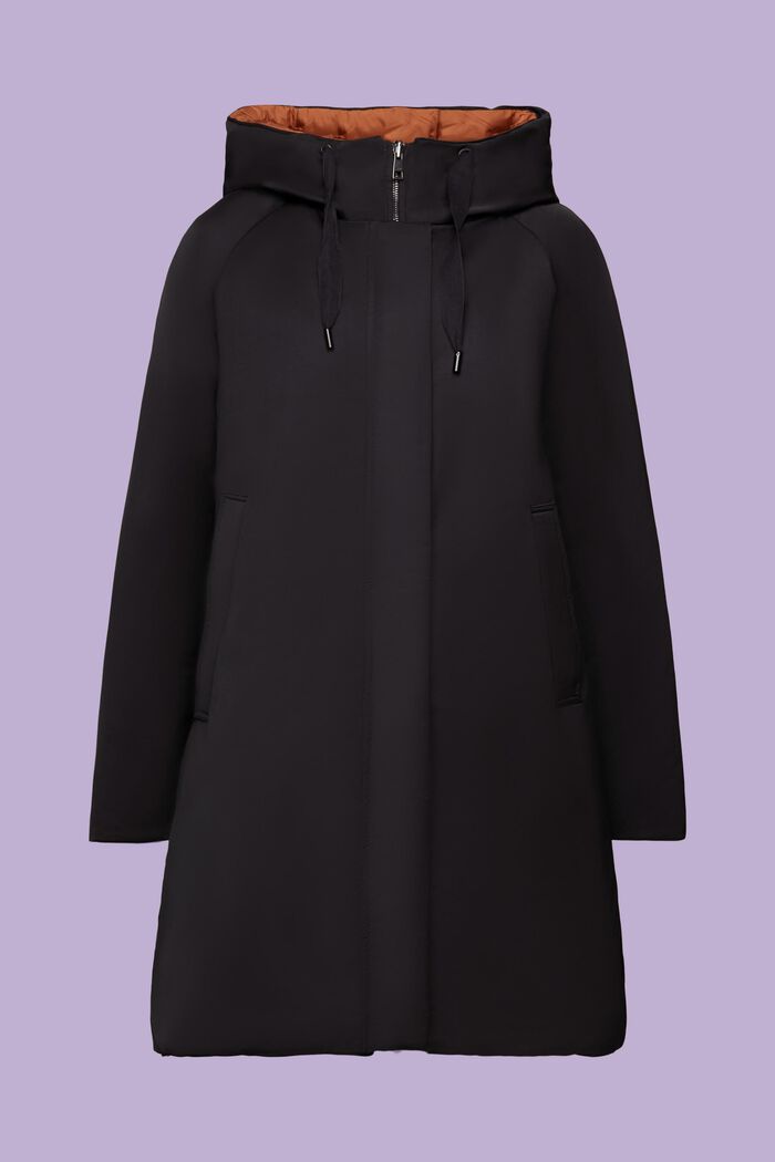 Cappotto in piumino reversibile, BLACK, detail image number 6