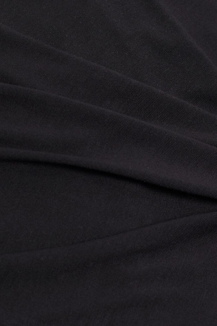 Set pigiama con pantaloni stampati, BLACK, detail image number 4