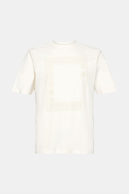 T-shirt in cotone relaxed fit con stampa sul davanti