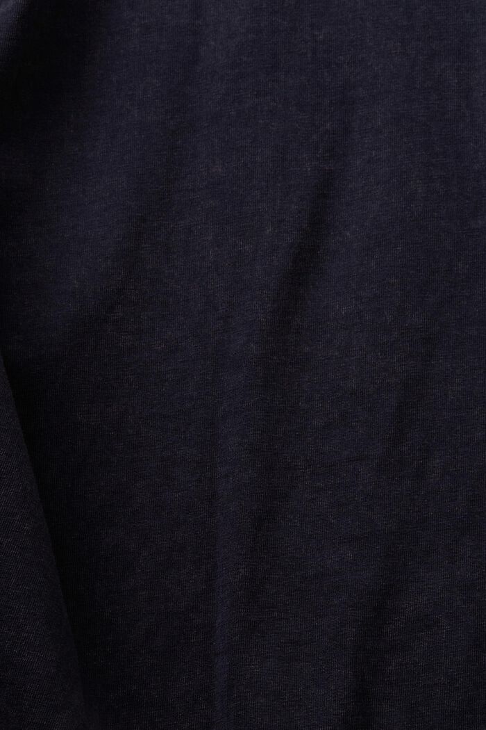 Maglia a maniche lunghe con bottoni, NAVY, detail image number 5