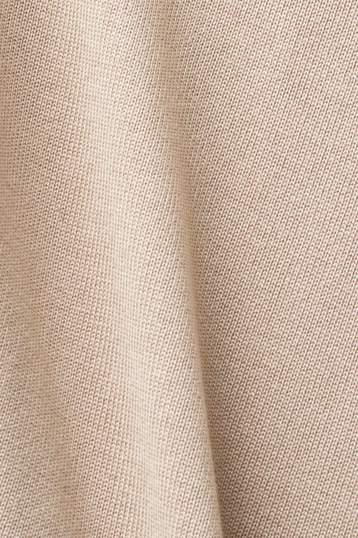 Cardigan con maniche corte, LIGHT TAUPE, detail image number 4
