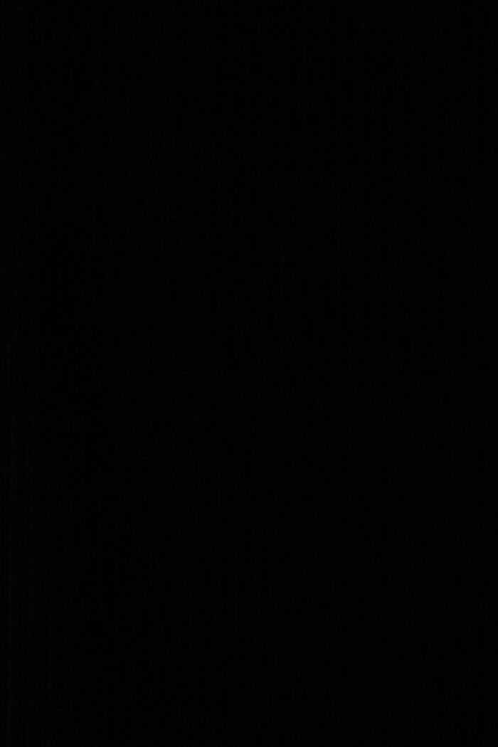 Minigonna in velluto, BLACK, detail image number 1