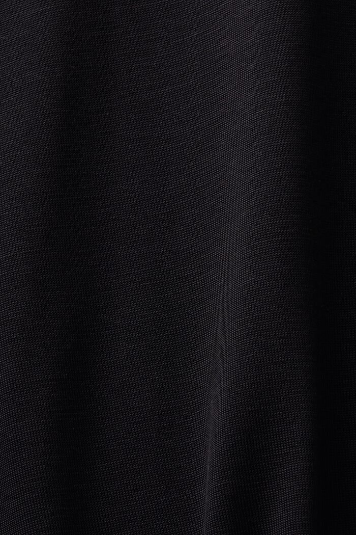 Top a maniche lunghe in jersey, BLACK, detail image number 5