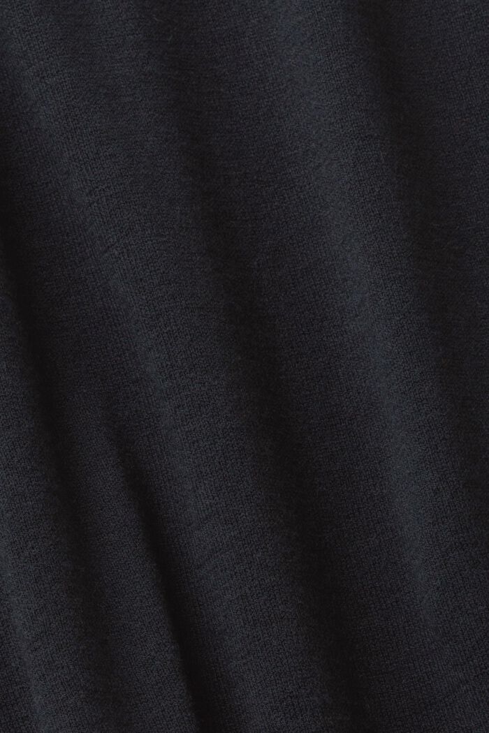 Pullover in maglia sottile, BLACK, detail image number 6