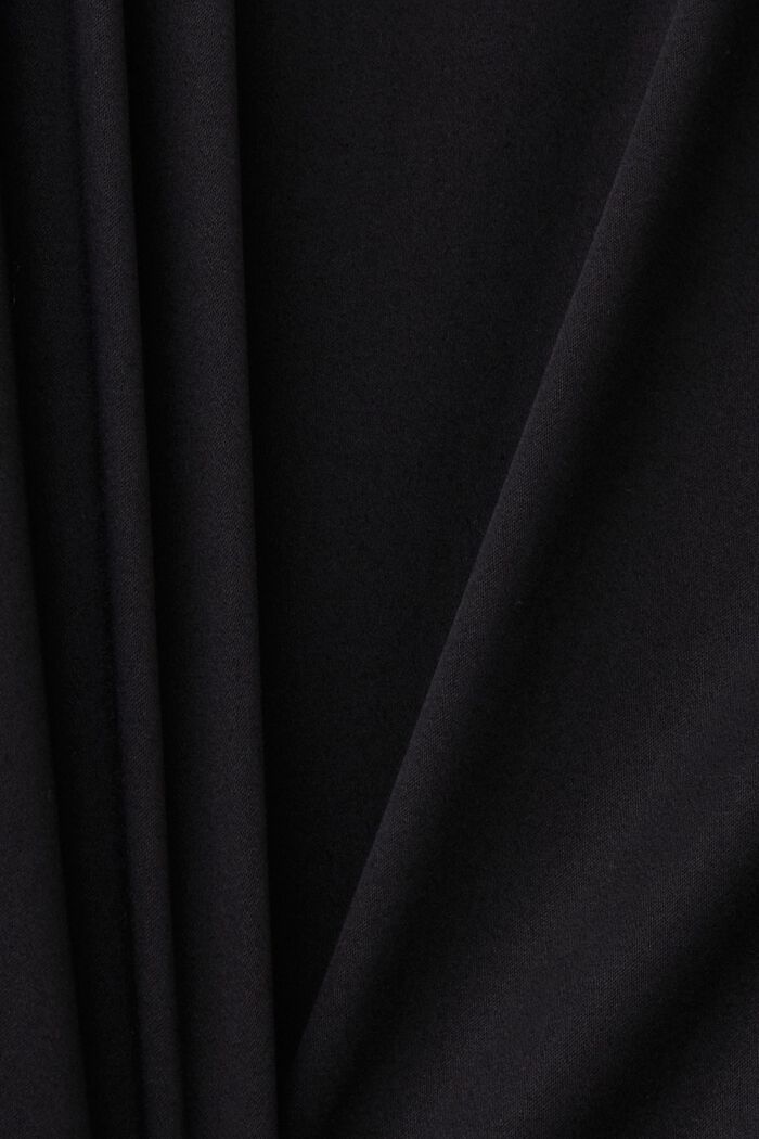 Shorts lavati in raso, BLACK, detail image number 4