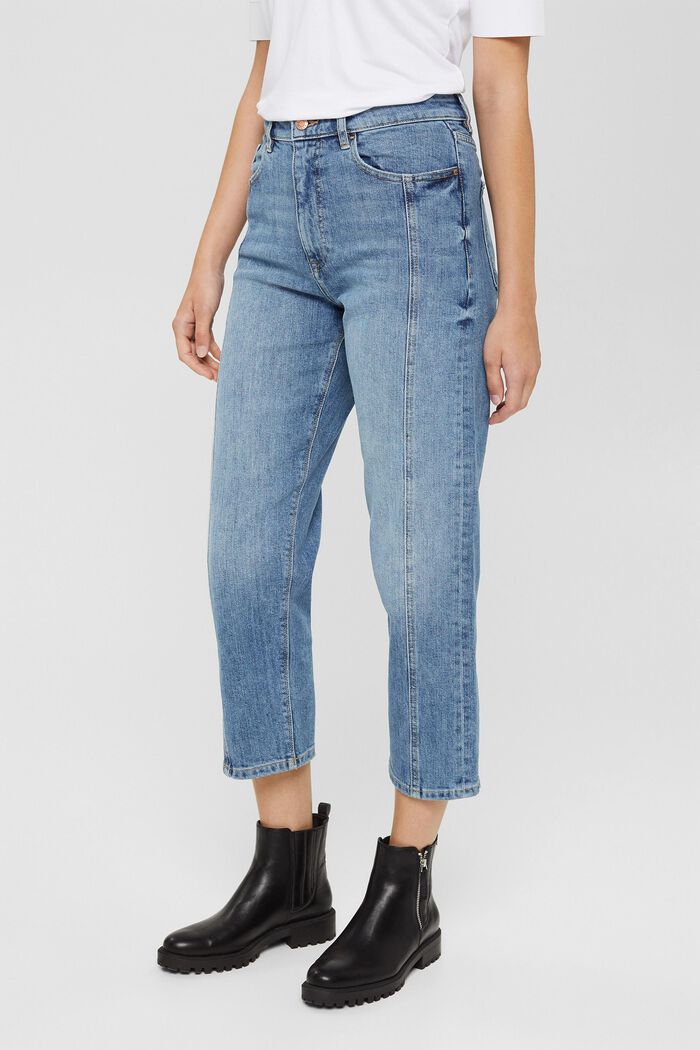Jeans 7/8 in cotone biologico, Fashion Fit