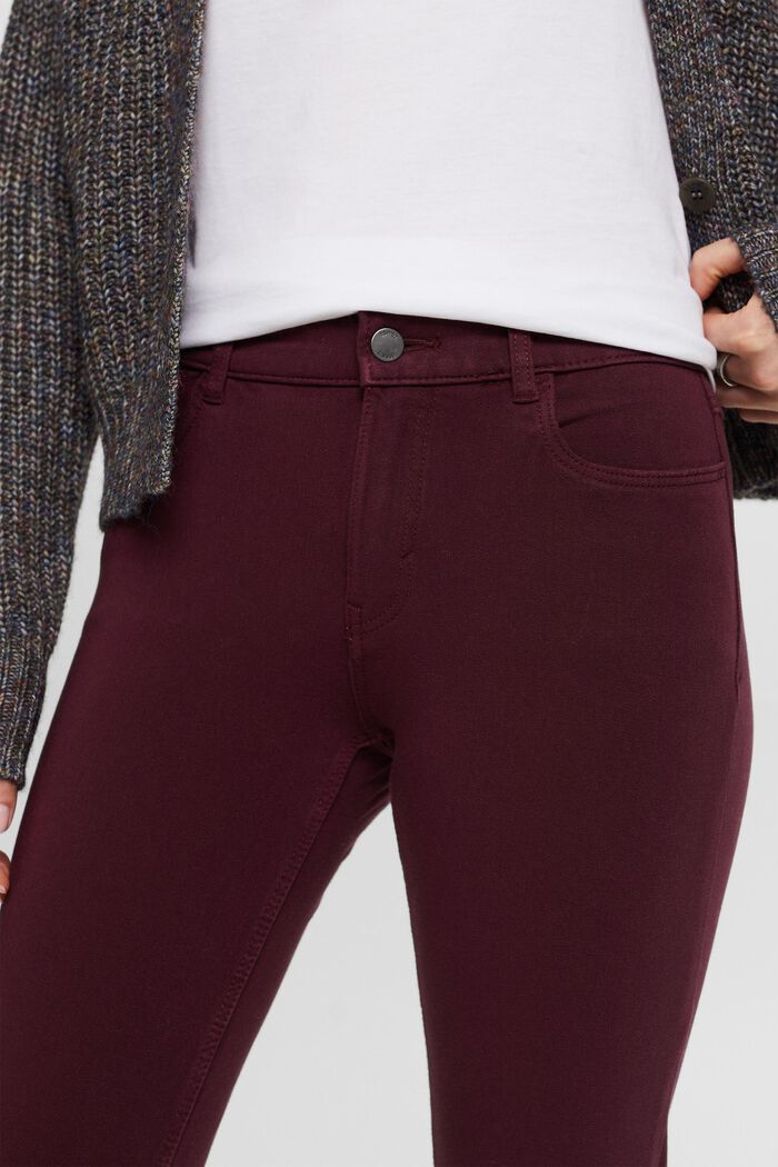Pantaloni elasticizzati, AUBERGINE, detail image number 2