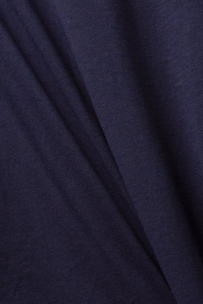 T-shirt con stampa floreale, NAVY, detail image number 5