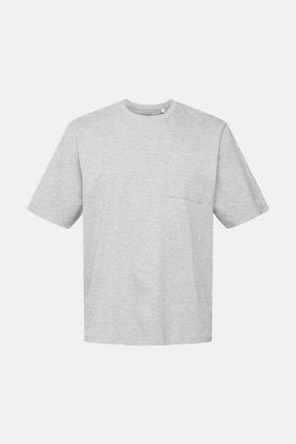 T-shirt in jersey melangiata, LENZING™ ECOVERO™
