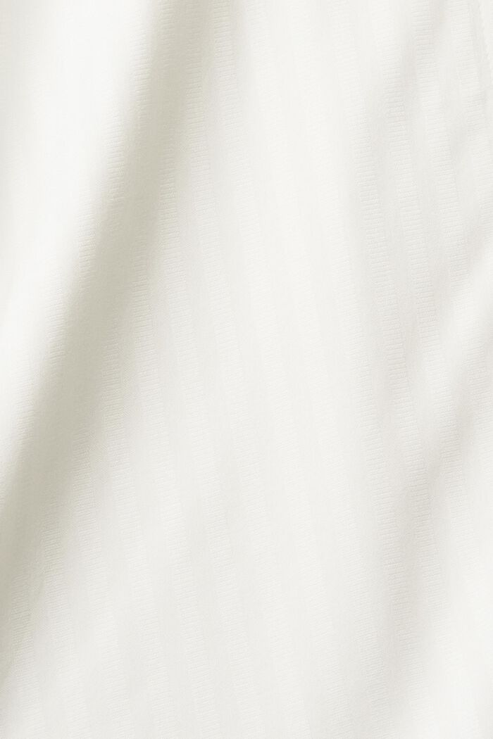 Blusa con colletto arricciato, LENZING™ ECOVERO™, OFF WHITE, detail image number 1