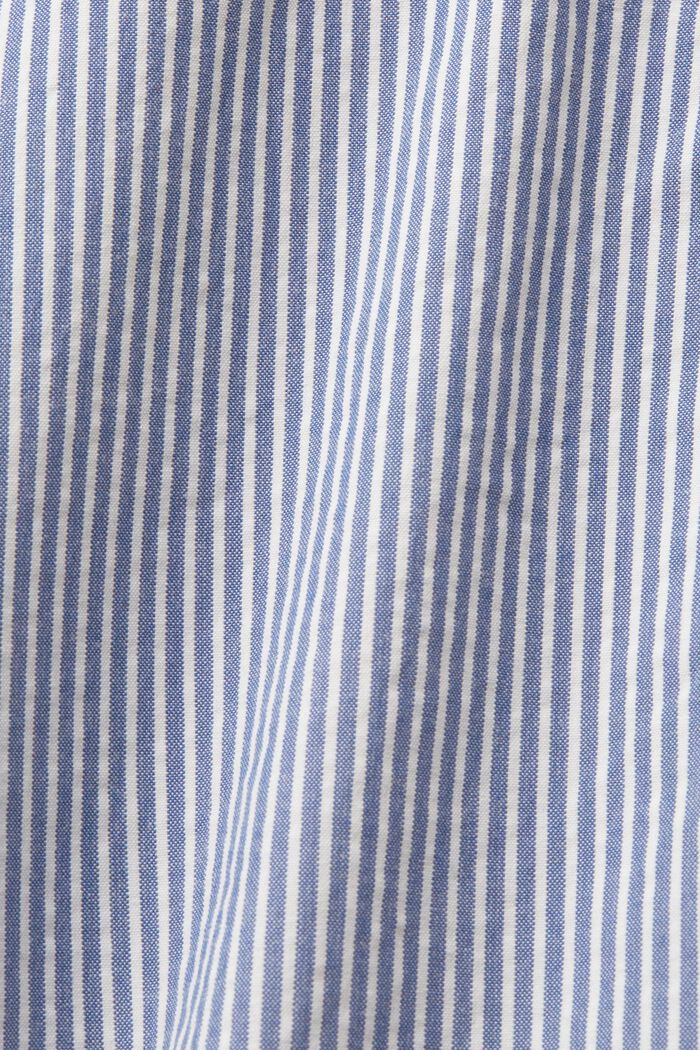 Pantaloncini chino a righe, 100% cotone, BLUE, detail image number 7